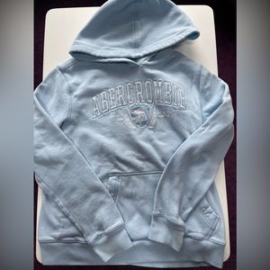 Girls A&F Kids Sweatshirt - light blue (15/16)